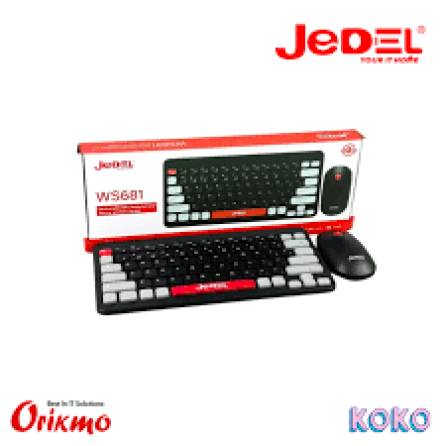 Jedel Mini Wireless Bluetooth Combo WS681B